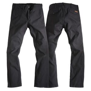 Rokker Motorcycle Chino Pants Black